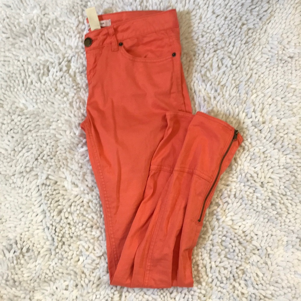 Peachy orange pants